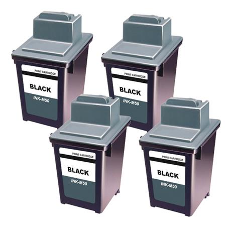 Printerinks Multicolor Compatible Samsung Sf-430 Printer Ink Cartridges (4 Pack) -M50 Multipack