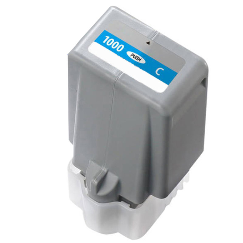 Printerinks Cyan Canon Pfi-1000C Compatible Ink Cartridge