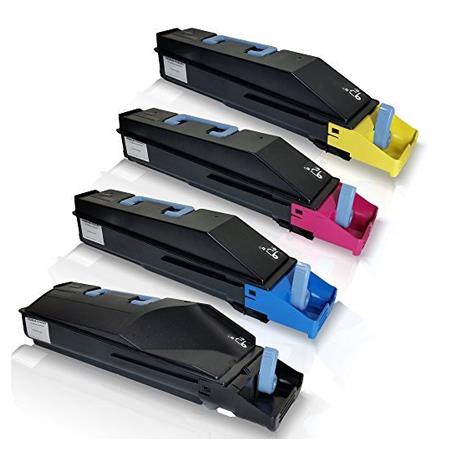 compatible multipack utax cdc 1840 printer toner cartridges 4 pack -654010010