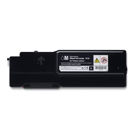 compatible black dell 67h2t extra high capacity toner cartridge replaces dell 593-bbbu