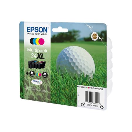 Epson Durabrite Ultra 34Xl Original Inkjet Ink Cartridge Cyan Magenta Yellow 4 / - Image 17