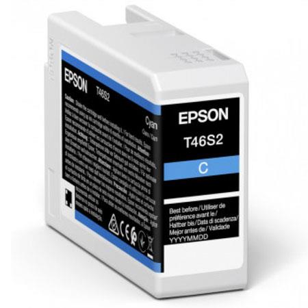 Epson Cyan T46s2 (T46s200) Original Ultrachrome Ink Cartridge (25Ml) 25Ml