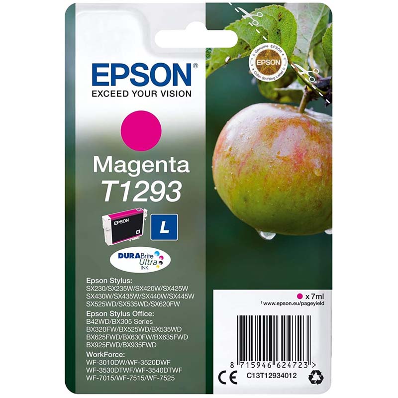 Epson Magenta T1293 Original Ink Cartridge - Image 2