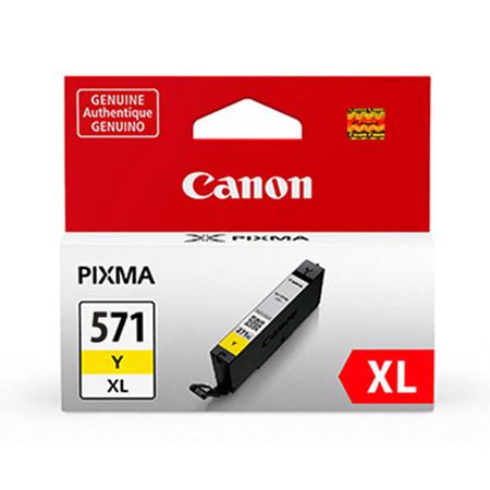 Image of Canon CLI-571Y XL - High Yield - yellow - original - ink tank