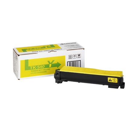 Kyocera Yellow Tk-540Y Original Laser Toner Cartridge