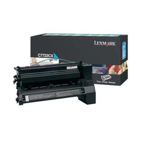 Lexmark Cyan C7722cx Original Extra High Yield Toner Cartridge