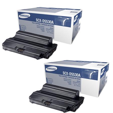 samsung scx-d5530a black original toners twin pack 2 pack