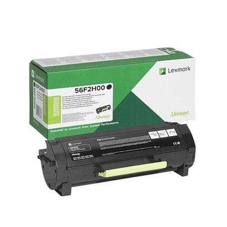 Lexmark Black 56F2h00 Original High Capacity Return Program Toner Cartridge