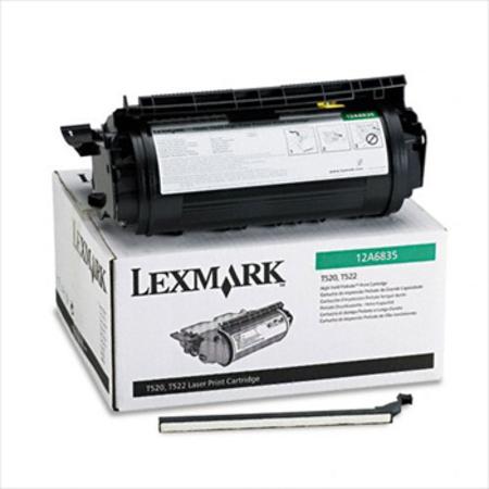 Lexmark Black 12A6835 Original Toner Cartridge