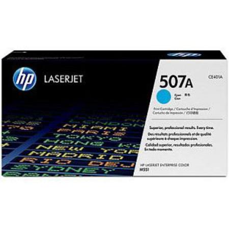 Hp Cyan Laserjet 507A Original Toner Cartridge (Ce401a)