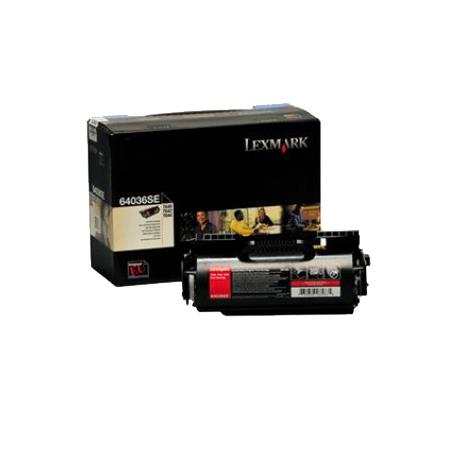 lexmark 0064036se original black toner cartridge