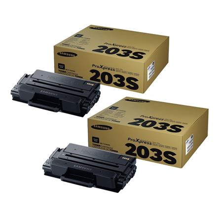 Original Multipack Samsung ProXpress M3870DW Printer Toner Cartridges (2 Pack) -MLT-D203S