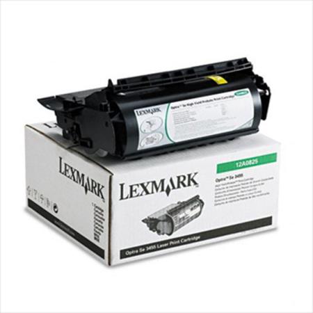 Lexmark 12A0825 Black Original Prebate Toner Cartridge