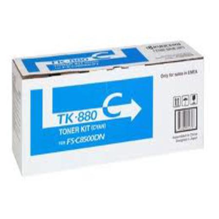 Kyocera Cyan Tk-880C Original Toner Cartridge