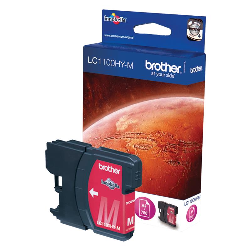 Brother Magenta Lc1100hym High Capacity Original Print Cartridge
