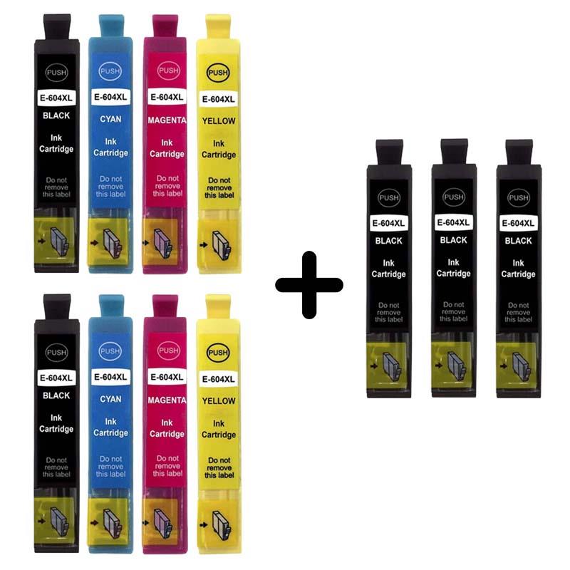 Printerinks Multicolor Compatible Epson Expression Home Xp-2205 Printer Ink Cartridges (11 Pack) -T10h14010 Multipack