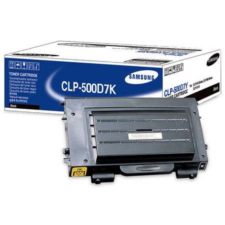 Samsung Black Clp-500D7k Original Toner Cartridge