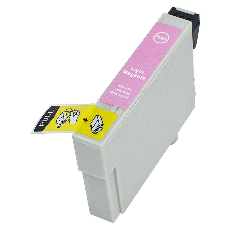 Printerinks Lightmagenta Compatible Epson T0806 Ink Cartridge (Replaces Epson T0806 Hummingbird) Light Magenta