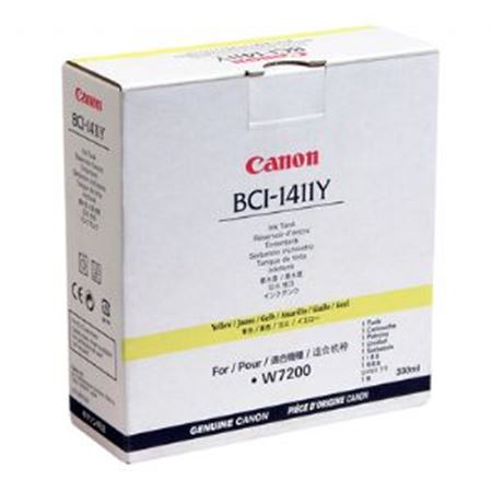 canon bci-1411y 7577a001aa yellow original ink cartridge