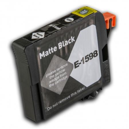 Printerinks Matteblack Compatible Epson T1598 Ink Cartridge (Replaces Epson T1598) Matte Black