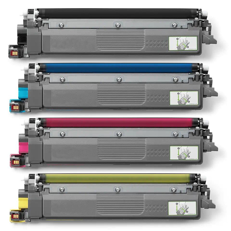 Printerinks Multicolor Compatible Brother Hl-L8230cdw Printer Toner Cartridges (4 Pack) -Tn249bk Multipack