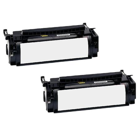 Printerinks Multicolor Compatible Lexmark Optra M412 Printer Toner Cartridges (2 Pack) -17G0154 Multipack