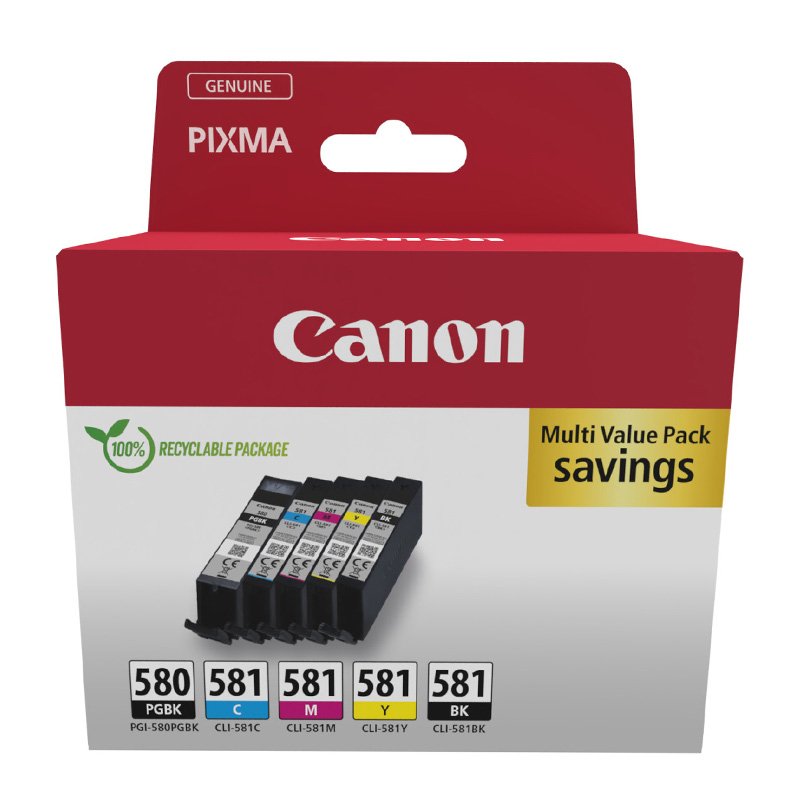 Canon 2078C007. Supply Type: Multi Pack Colour Ink Volume: 5.6 Ml Printing Colou - Image 23