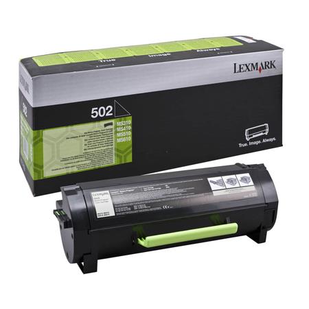 Lexmark Black 502 (50F2000) Original Standard Capacity Return Program Toner Cartridge