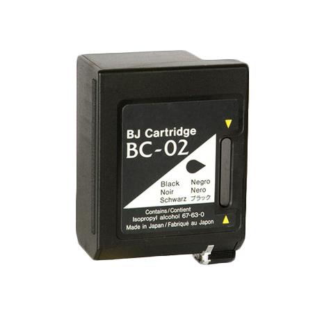 compatible black canon bc-02 ink cartridge replaces canon 0881a002