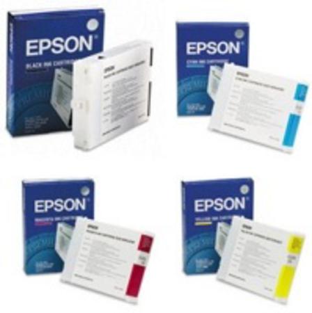 Epson Multicolor Stylus Colour 3000 Printer Ink Cartridges (4 Pack) -C13s020118 Multipack Original