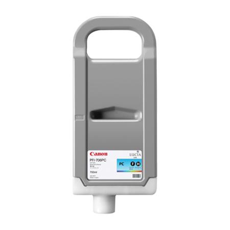 canon pfi-706pc original photo cyan high capacity ink cartridge