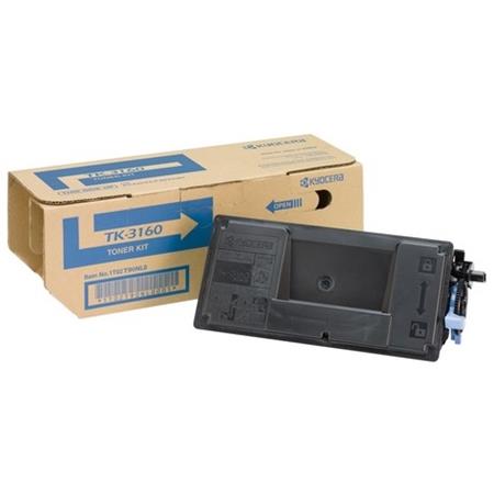 Kyocera Black Tk-3160 Original Standard Capacity Toner Cartridge
