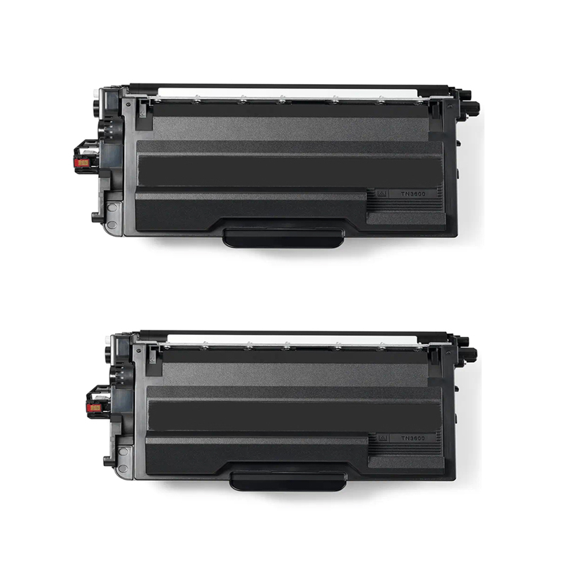 Printerinks Multicolor Compatible Brother Mfc-L6710dw Printer Toner Cartridges (2 Pack) -Tn3600 Multipack