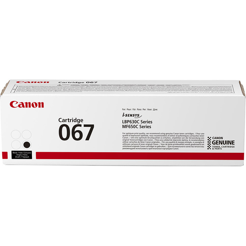 Canon Black 067 (5102C002) Toner Cartridge Original