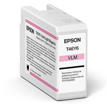 Epson Lightmagenta T47a6 (T47a600) Light Magenta Original Ultrachrome Ink Cartridge (50Ml)