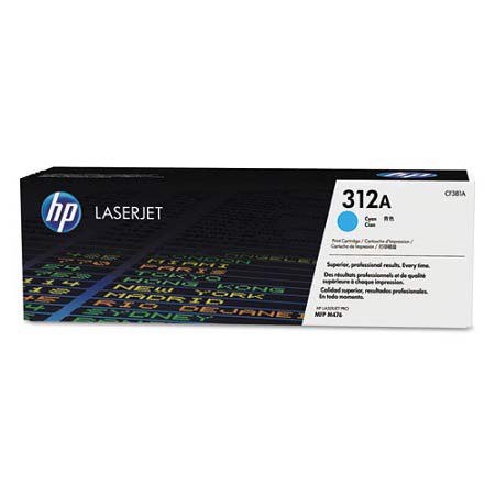 Hp Cyan 312A Original Toner Cartridge (Cf381a)