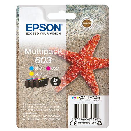Epson 603 Ink Cartridge Starfish Multipack Cmy - Image 14