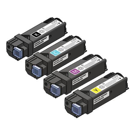 Printerinks Multicolor Compatible Canon 064Hbk/Hc/Hm/Hy Full Set High Capacity Toner Cartridges (4 Pack) Multipack