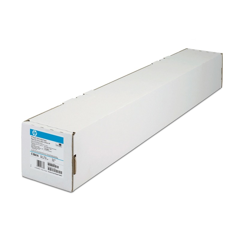 HP Q1444A Bright White Plotter Paper Roll 90gsm 841 mm x 45.70 m