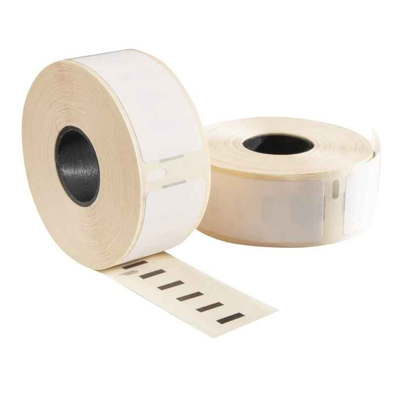 Printerinks White Compatible Dymo 99010 (S0722370) Label Tape (89Mm X28mm)