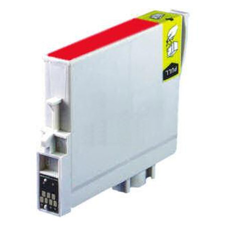 Printerinks Red Compatible Epson T0877 Ink Cartridge (Replaces Epson T0877 Flamingo)