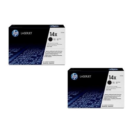 original multipack hp laserjet enterprise mfp m725z printer toner cartridges 2 pack -cf214x