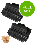 Printerinks Multicolor Compatible Xerox Phaser 3300Mfp Printer Toner Cartridges (2 Pack) -106R01412 Multipack