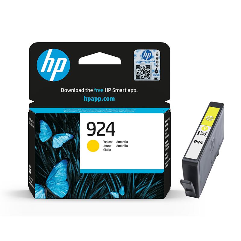Hp Yellow 924 Original Ink Cartridge (4K0u5ne)
