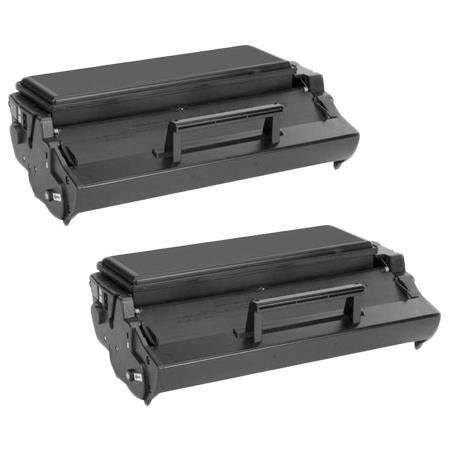 Printerinks Multicolor Compatible Lexmark E321 Printer Toner Cartridges (2 Pack) -12A7300 Multipack