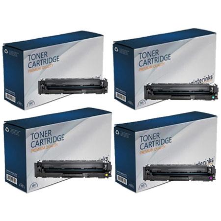 Printerinks Multicolor Compatible Hp Colour Laserjet Pro Mfp M283cdw Printer Toner Cartridges (4 Pack) -W2210a Multipack