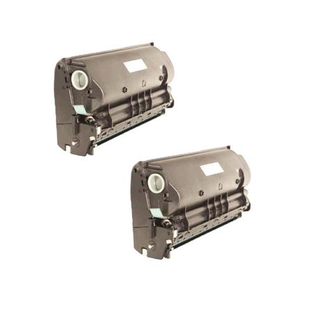 Printerinks Multicolor Compatible Epson S051016 Black Toner Cartridges (2 Pack) Twin Pack