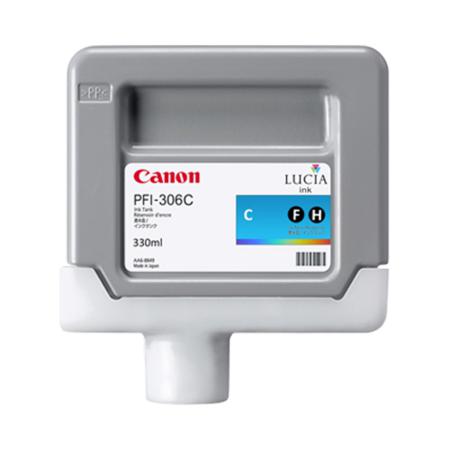 Canon Cyan Pfi-306C Original Ink Cartridge