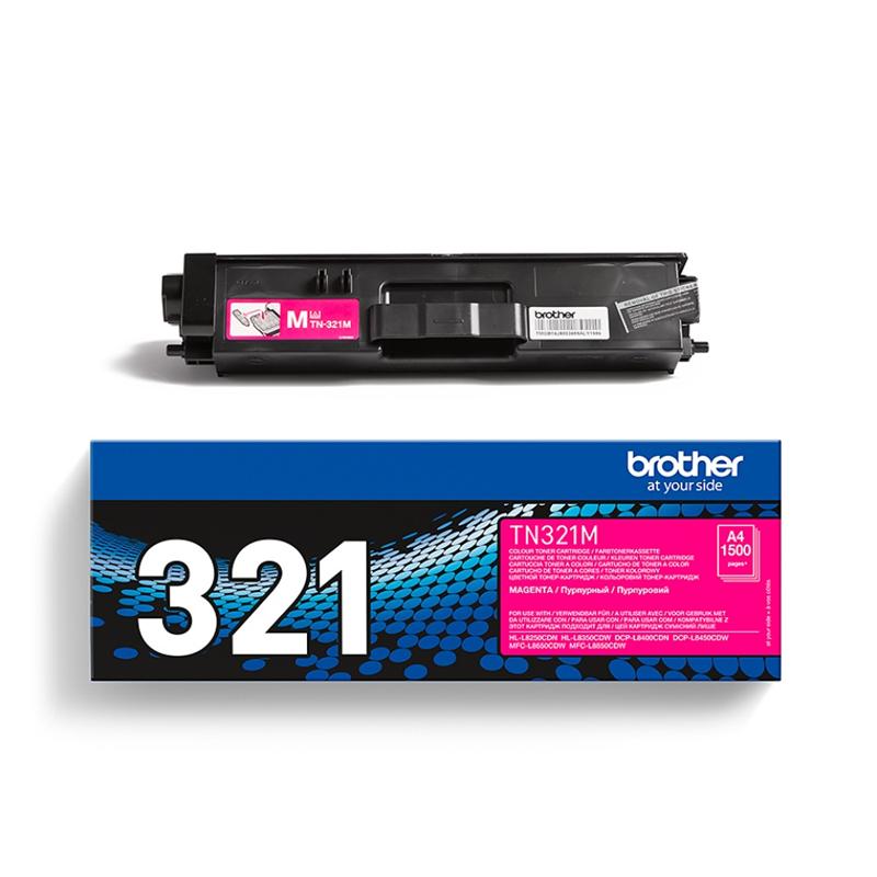 Brother Magenta Tn321m Original Standard Capacity Toner Cartridge