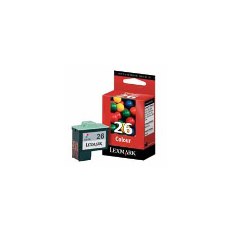 Lexmark Colour No. 26 Original Ink Cartridge